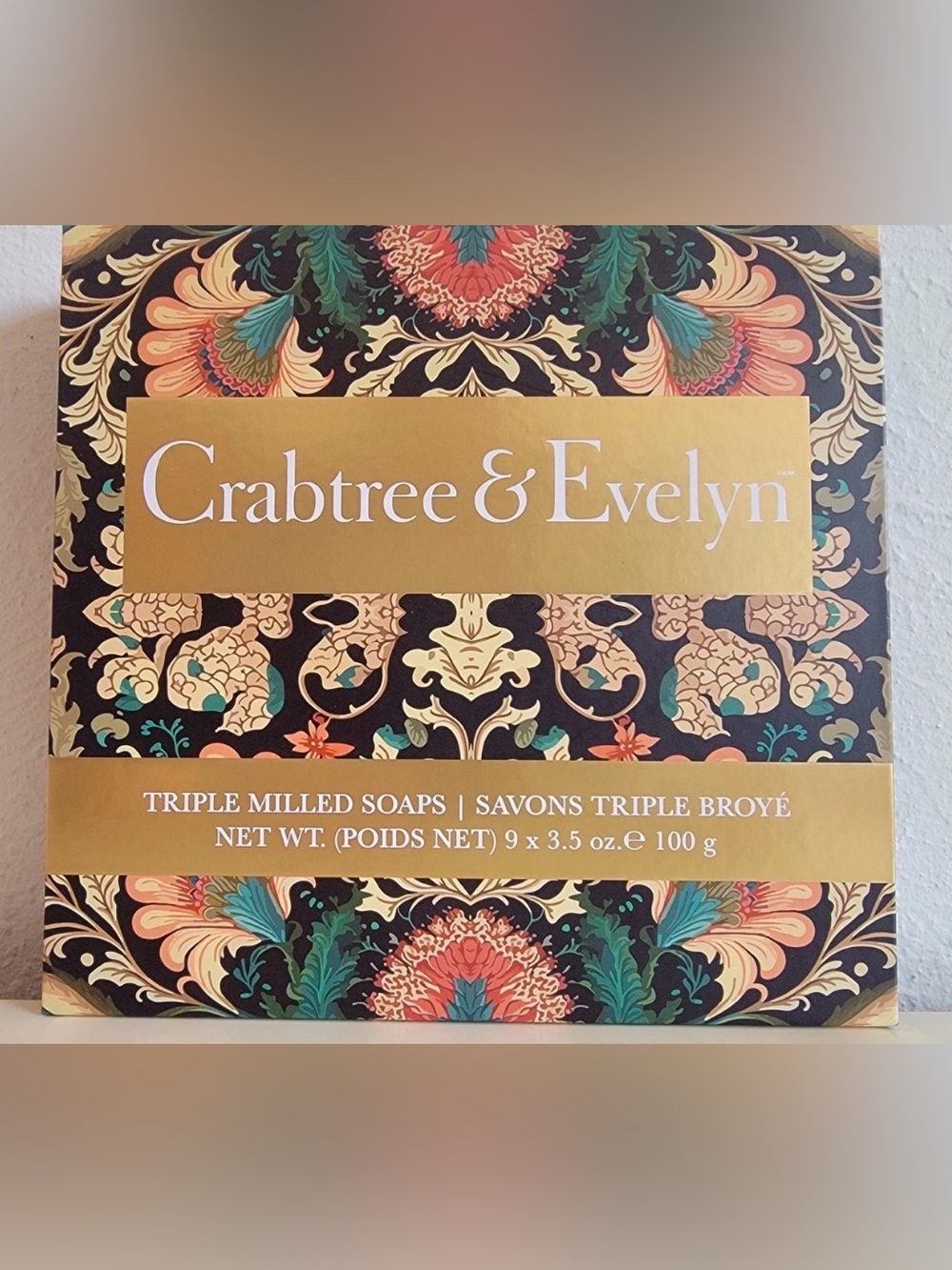Crabtree & Evelyn Triple Milled Soaps Gift Set 9 Soaps